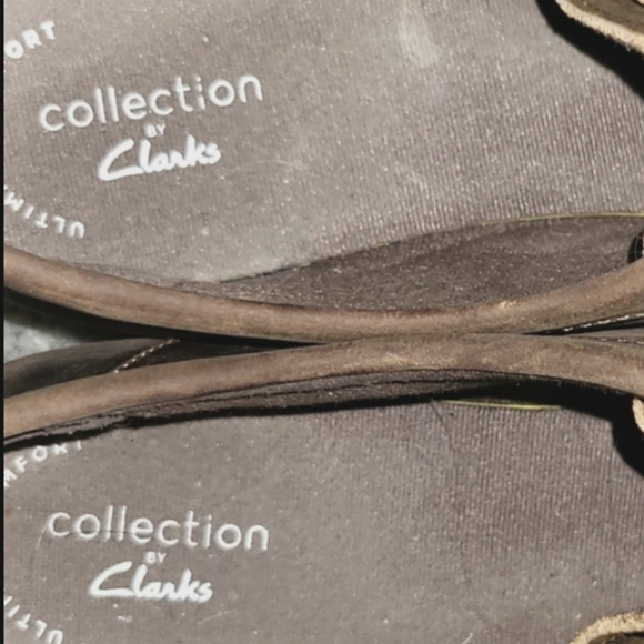 Clarks Wallabee Padmora Padmore Brown Leather Bees wax Oxford Loafer Women 7.5 - Picture 9 of 10